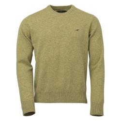 Pull HOY col rond - MUSTARD / M