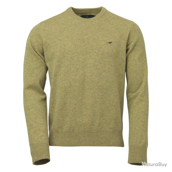 Pull HOY col rond - MUSTARD / M
