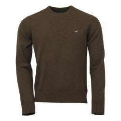 Pull HOY col rond - Brownie / S