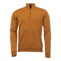 Pull m&eacute;rinos norfolk 1/4 ZIP - Mustard / 3XL