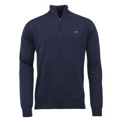 Pull m&eacute;rinos norfolk 1/4 ZIP - Supernavy / 4XL