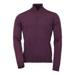 Pull NORFOLK 1/4 ZIP - HEATHER / 3XL