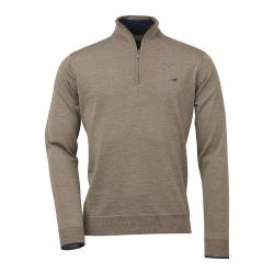 Pull NORFOLK 1/4 ZIP - SAND / 3XL
