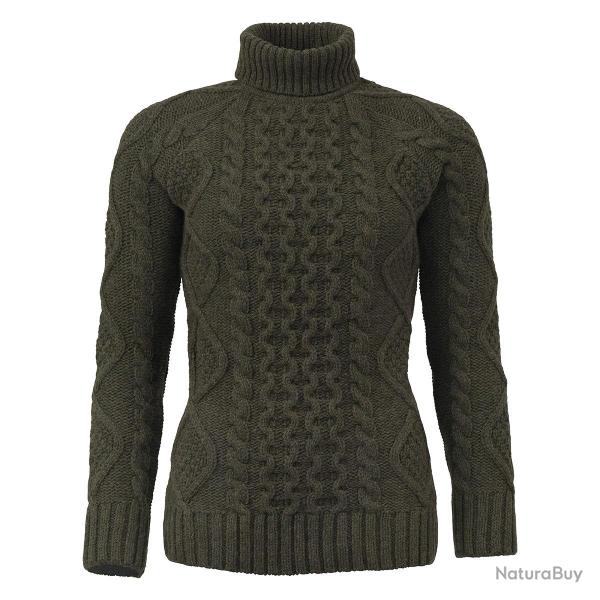 Pull tricot Knightsbridge olive femme - XL