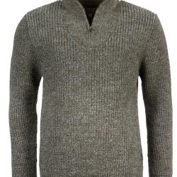 Pull tricot TYNE half zip - S