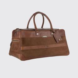 Sac week-end en cuir Durrow Walnut