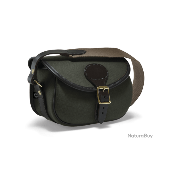 Sacoche � cartouches en canvas et cuir Rosedale - 100 cartouches / Loden Green