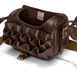 Sacoche distributeur &agrave; cartouches en cuir Byland - Oxblood