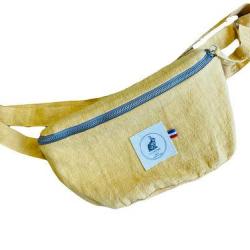 Sacs banane en lin 6 coloris - Moutarde