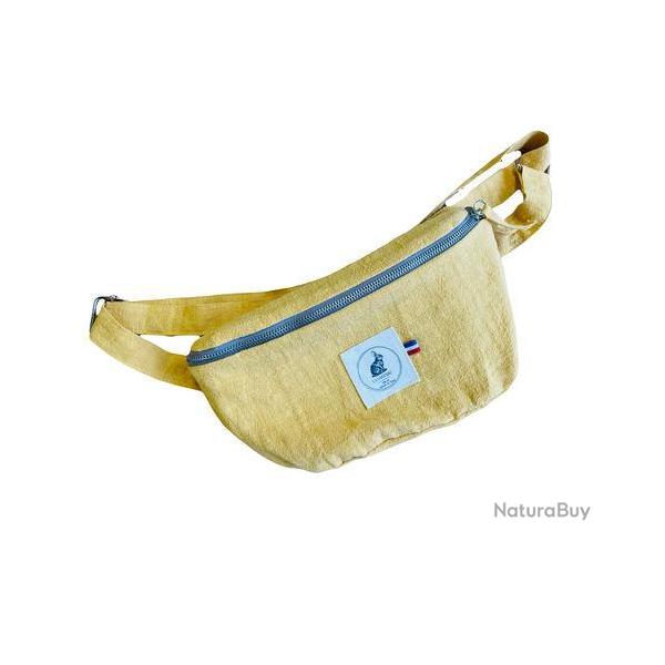 Sacs banane en lin 6 coloris - Moutarde