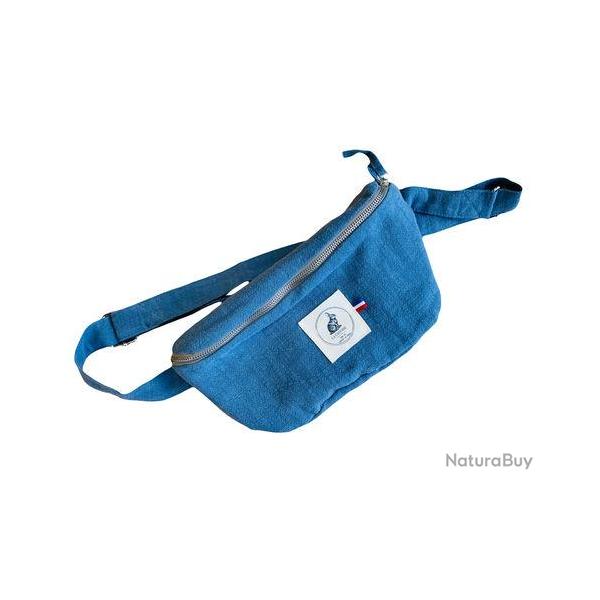 Sacs banane en lin 6 coloris - Bleu clair