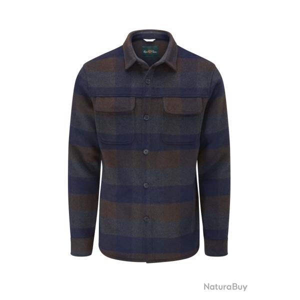 Sur chemise Ripley plaid navy - 2XL