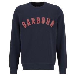 Sweat prep crew navy pink - XL