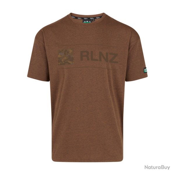 T-shirt Basis en 2 coloris - M / Olive marl