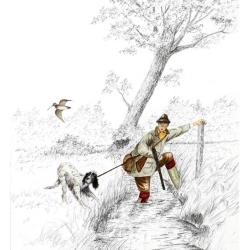 Tirages chasseur et b&eacute;cassine