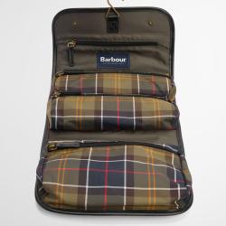 Trousse de toillette tartan &agrave; pendre
