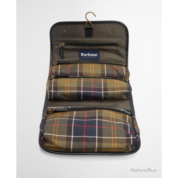 Trousse de toillette tartan � pendre