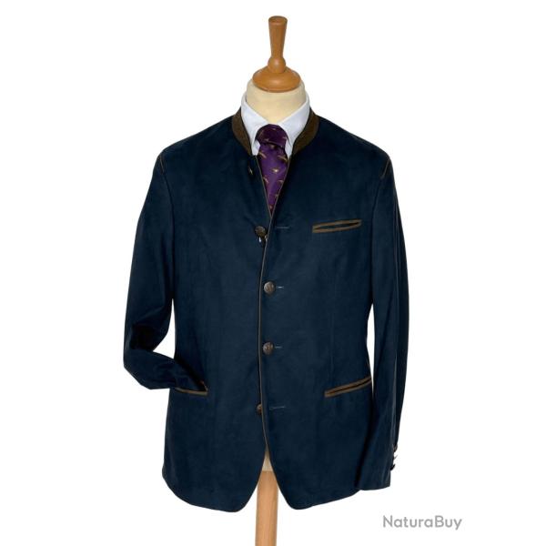 Veste autrichienne Aurach amaretta bleu fonc� - 48