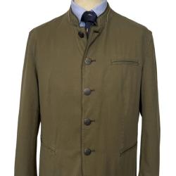 Veste autrichienne Belford coton olive - 52