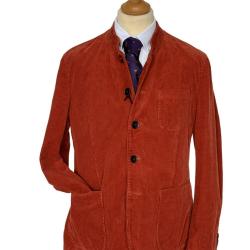 Veste autrichienne Bolton velour corail - 54