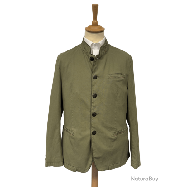 Veste autrichienne Caen coton olive - 50