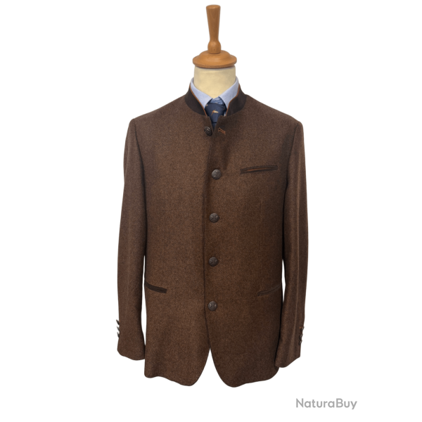 Veste autrichienne Homme Murau - Orange - Maximilian - Marron / 54