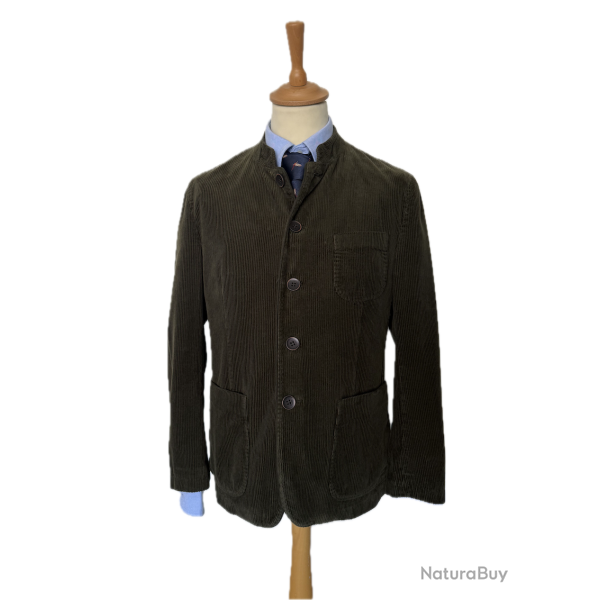 Veste autrichienne velour Homme Bolton - Olive - Maximilian - Vert / 48