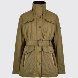 Veste coton cir&eacute; Femme Gandon - Golden Kaki - Dubarry of Ireland - 36 / Or