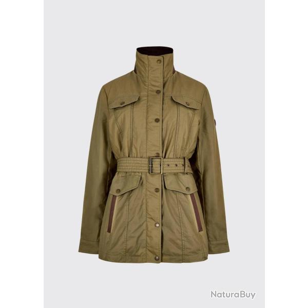 Veste coton cir� Femme Gandon - Golden Kaki - Dubarry of Ireland - 44 / Or