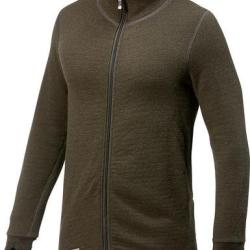 Veste full zip 400 en 2 coloris - XS / Vert olive