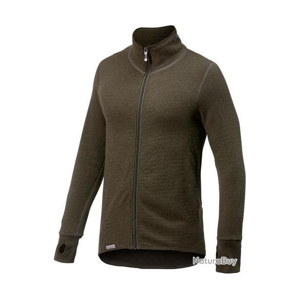 Veste full zip 400 en 2 coloris - XS / Vert olive