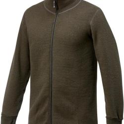 Veste full zip 600 en 2 coloris Vert olive