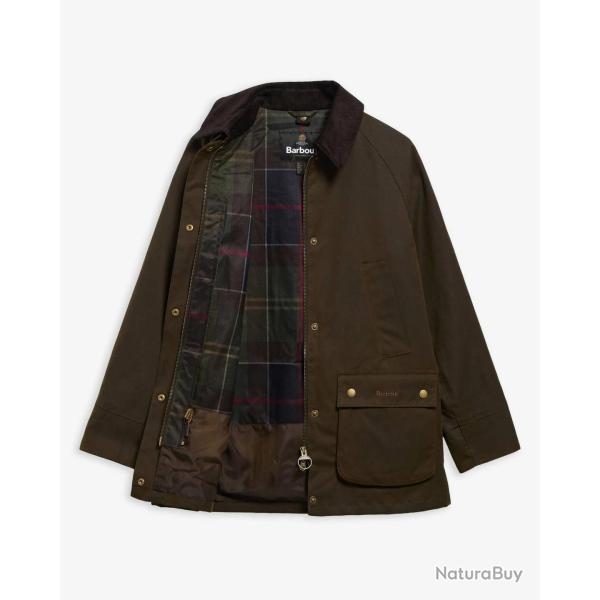 Veste coton huil�e Femme Acorn - Olive - Barbour - 44 / Olive
