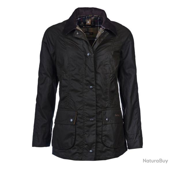 Veste huil�e BEADNELL Femme Olive - 46
