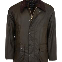 Veste huil&eacute;e classic BEDALE olive - 2XL