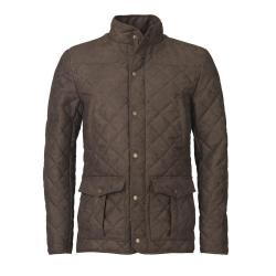 Veste matelass&eacute;e HAMPTON marron - S