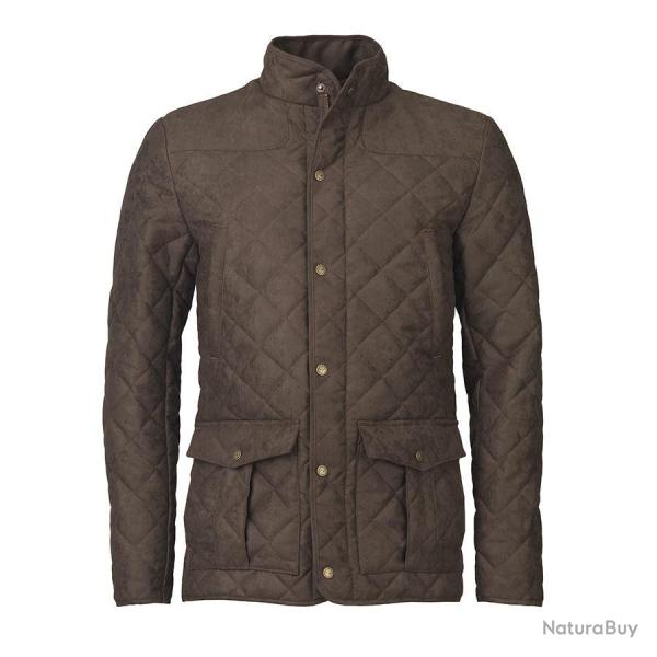 Veste matelass�e HAMPTON marron - S