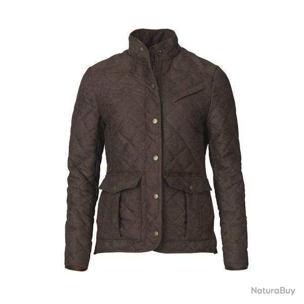 Veste matelass�e LADY HAMPTON marron - M