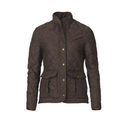 Veste matelass&eacute;e LADY HAMPTON marron - 3XL
