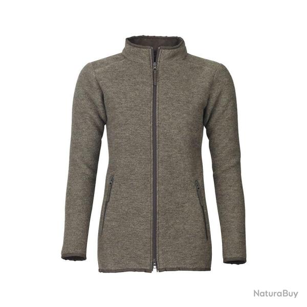 Veste polaire CHEVIOT olive femme - S