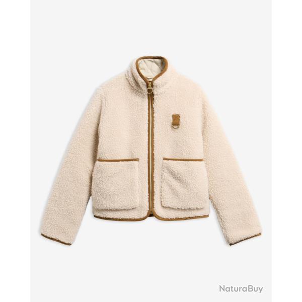 Veste polaire Femme Elenora - Ecru Olive - Barbour - Beige / S