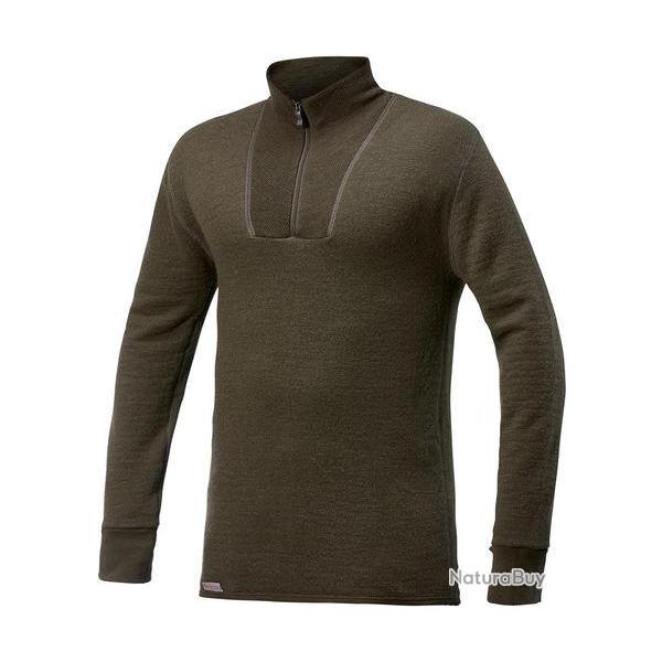 Zip turtleneck 200 en 3 coloris - L / Vert