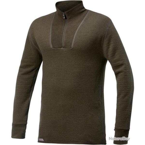 Zip turtleneck 400 en 2 coloris - S / Vert
