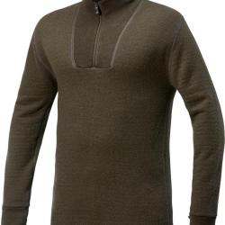 Zip turtleneck 400 en 2 coloris - XL / Vert