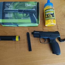 Pistolet Airsoft 6mm combat zone COP SK (2 joules)