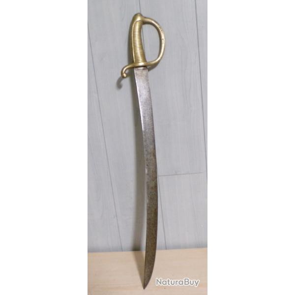 sabre briquet d'infanterie beaux marquages