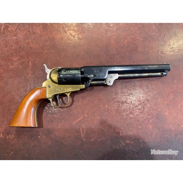 Revolver Colt Navy 1851 Pietta carcasse laiton calibre 36