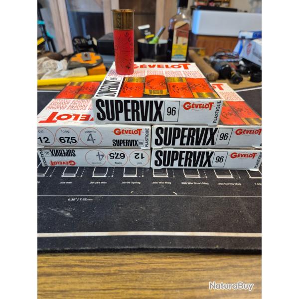 SUPERVIX 96 cal.12(rare retour) 36gr lot de 50 n�4