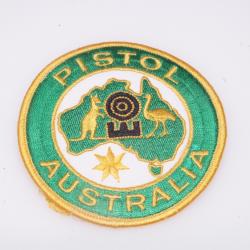 Patch tissus brod&eacute; pistol Australia