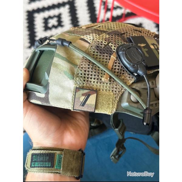 Mini grade tactique 1re Classe (1CL) - Format 2,5x2,5 cm (Fond BME / 100 % Cordura 500D)